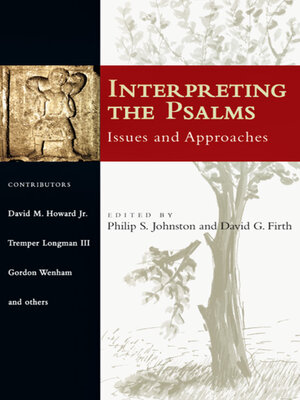 cover image of Interpreting the Psalms